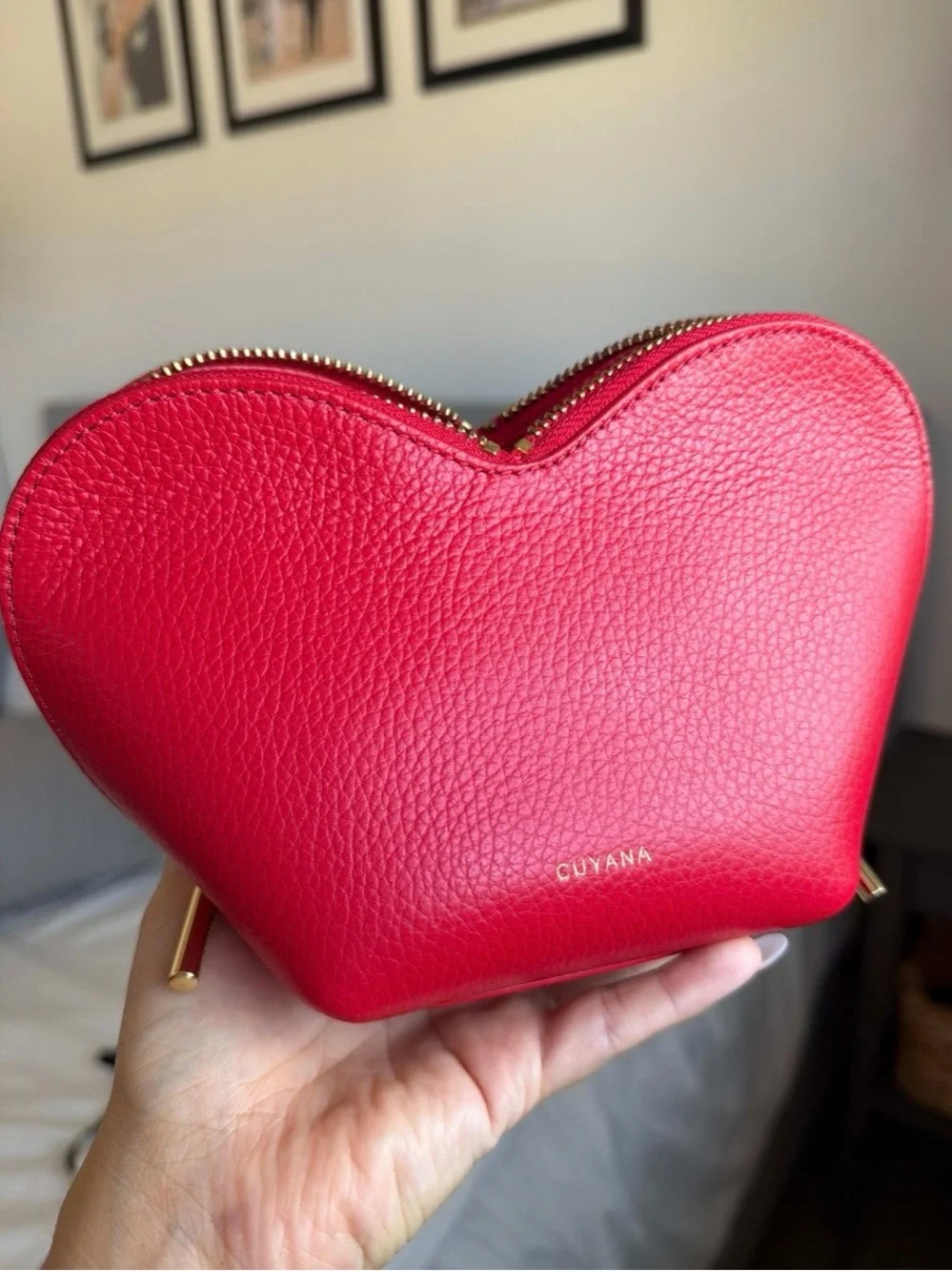 Cuyana Mini Heart Case
